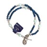 Armband wundertätige Medaille aus Kristall mit Magnetverschluss
